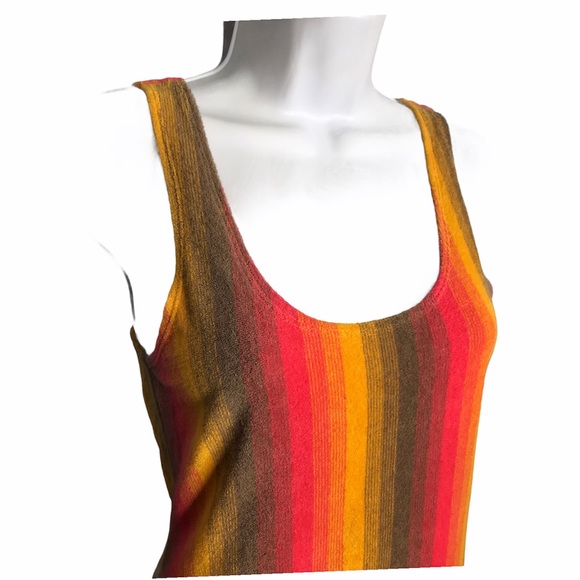 Ecote | Summer Striped Mini Dress Towel Material - Picture 5 of 10